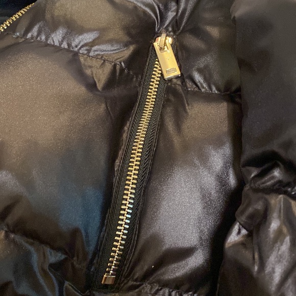 NWT GENERATION LOVE Avila faux fur combo puffer jacket vegan leather moto coat - Picture 14 of 16